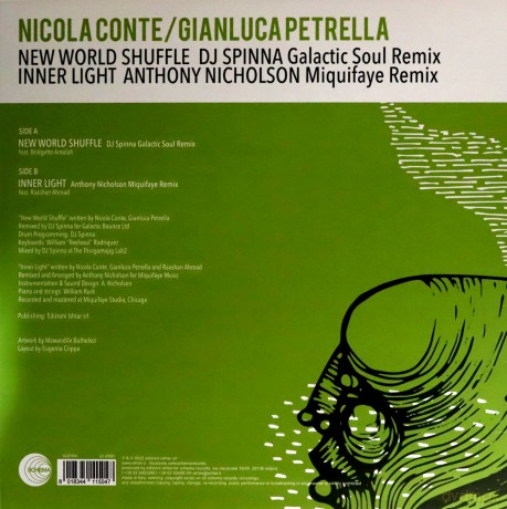 Nicola Conte & Gianluca Petrella: New World Shuffle / Inner Light Remixes [Winyl]