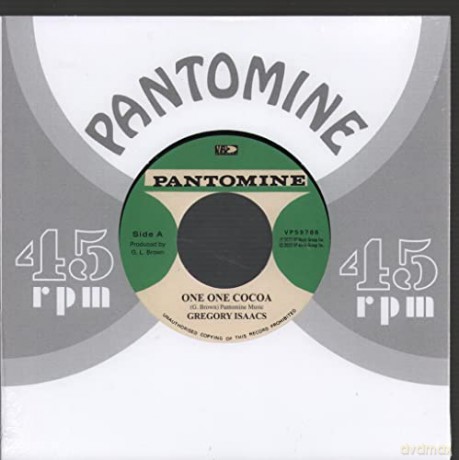 Gregory Isaacs: One One Cocoa [Winyl]