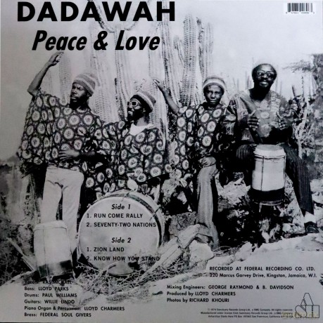 Dadawah: Peace And Love - Wadadasow [Winyl]