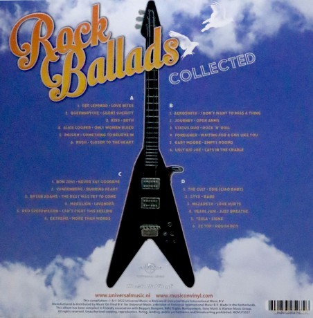 Rock Ballads Collected (Translucent Red) [2xWinyl]