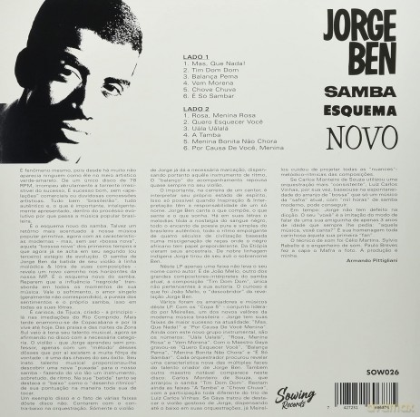 Jorge Ben: Samba Esquema Novo (Coloured) [Winyl]