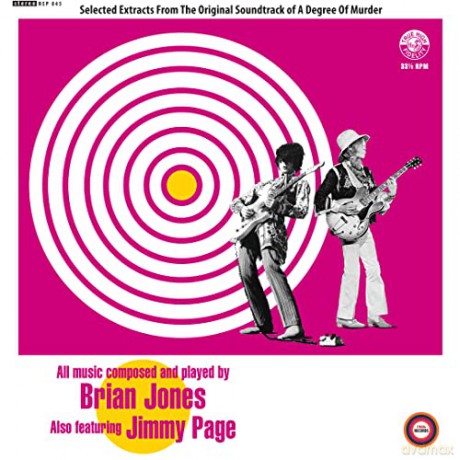 Brian Jones: Selected Extracts From The Original Soundtrack Of A Degree Of Murder [Winyl]