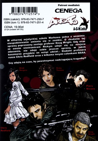 Resident Evil (Tom 01) Marhawa Desire - Naoki Serizawa [KOMIKS]