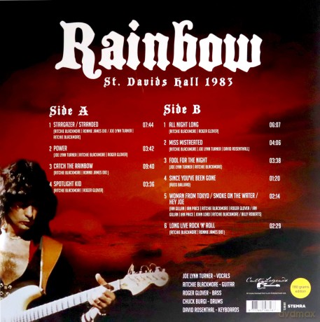 Rainbow: St. Davids Hall 1983 [Winyl]