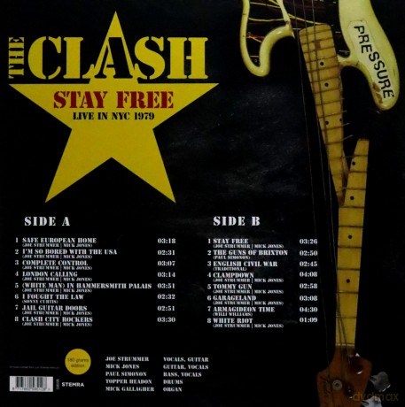Clash: Stay Free - Live In NYC 1979 [Winyl]