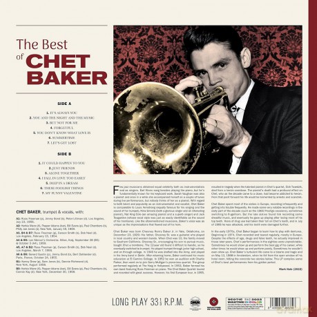 Chet Baker: The Best Of Chet Baker (Solid Purple) [Winyl]