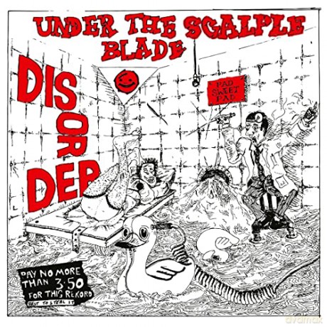 Disorder: Under The Scalpel Blade (Burgundy) [Winyl]