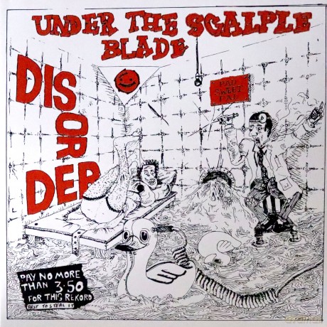 Disorder: Under The Scalpel Blade (Burgundy) [Winyl]
