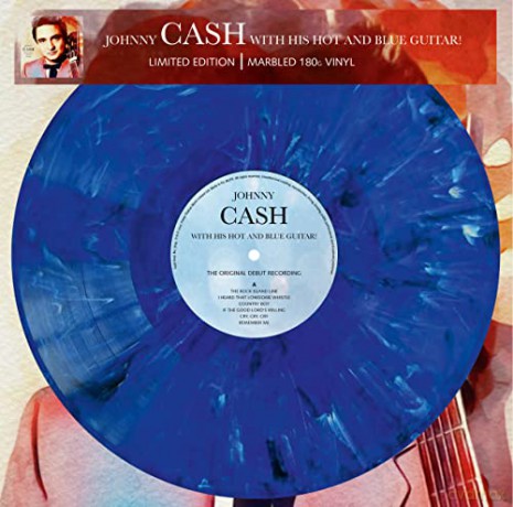 Johnny Cash: With His Hot And Blue Guitar - The Original Debut Recording (Coloured) [Winyl]