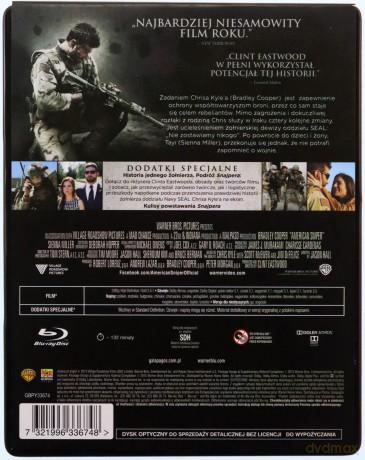 Snajper (steelbook) [Blu-Ray]