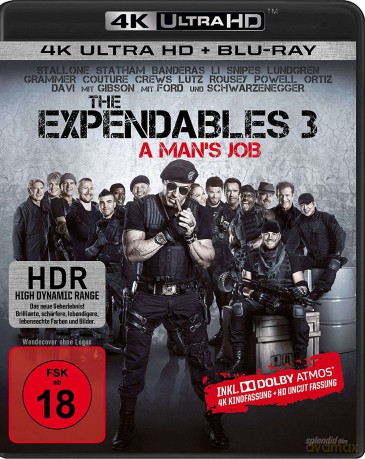 The Expendables 3 (Niezniszczalni 3) [Blu-Ray 4K]+[Blu-Ray]