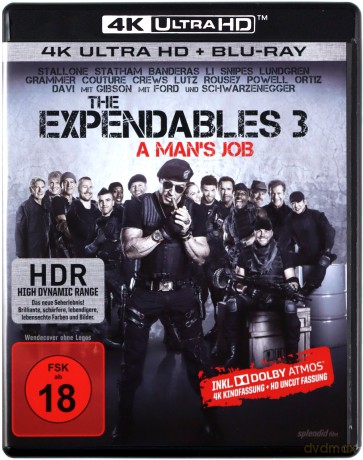 The Expendables 3 (Niezniszczalni 3) [Blu-Ray 4K]+[Blu-Ray]