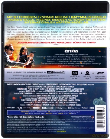 Lord of War (Pan życia i śmierci) [Blu-Ray 4K]