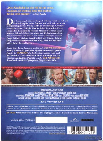 Homeboy (Swój chłopak) [Blu-Ray]+[DVD]