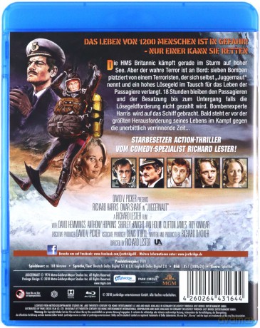 Juggernaut (Britannic w niebezpieczeństwie) [Blu-Ray]