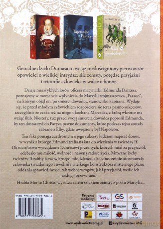 Hrabia Monte Christo Część 1 - Aleksander Dumas [KSIĄŻKA]