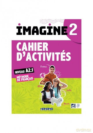 Imagine 2 A2.1 Ćwiczenia + zawartość online - Marie-Noelle Cocton [KSIĄŻKA]