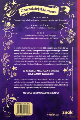 Nieoficjalna książka kucharska Harry'ego Pottera. Od kociołkowych piegusków do ambrozji - Dinah Bucholz [KSIĄŻKA]