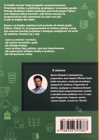 Python od podstaw - Marcin Moskała [KSIĄŻKA]