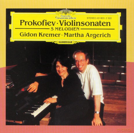 Argerich Kremer: Prokofiev:Violinsonaten [CD]
