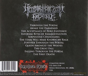 Execration: Acceptance of Zero.. [CD]