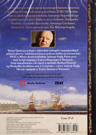 Czarna kura. Baśnie rosyjskie (digipack) [AUDIOBOOK] [CD-MP3]+[PLAKAT]