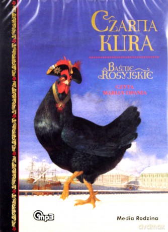 Czarna kura. Baśnie rosyjskie (digipack) [AUDIOBOOK] [CD-MP3]+[PLAKAT]