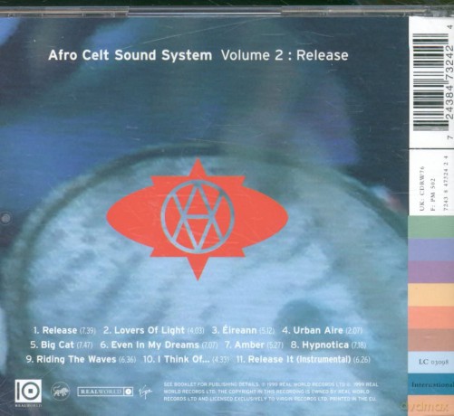 Afro Celt Sound System: Afro Celt Sound System vol.2: Release [CD]