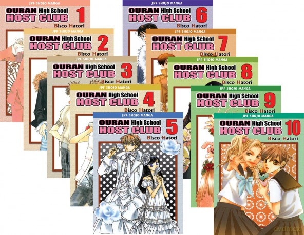 Ouran High School Host Club (Tom 1-10) Pakiet [10xKOMIKS]