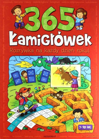 365 łamigłówek - Rozrywka na każdy dzień [KSIĄŻKA]