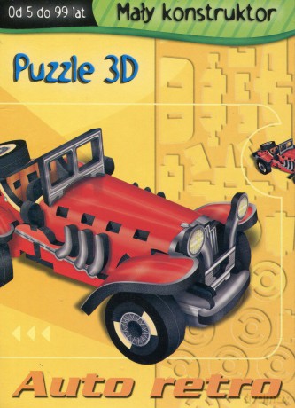 3D Puzzle - Auto retro [PUZZLE]