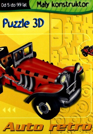 3D Puzzle - Auto retro [PUZZLE]