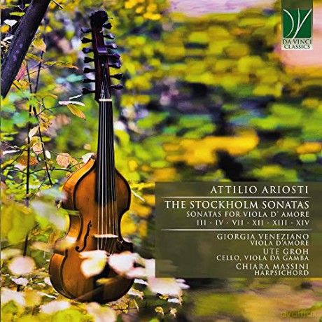Attilio Ariosti: The Stockholm Sonatas, Sonatas For Viola D Amore [CD]