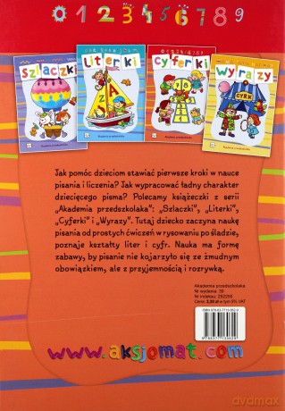 Cyferki. Akademia przedszkolaka [KSIĄŻKA]