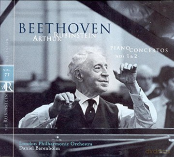Artur Rubinstein: Beethoven:concertos 1 and 2 [CD]