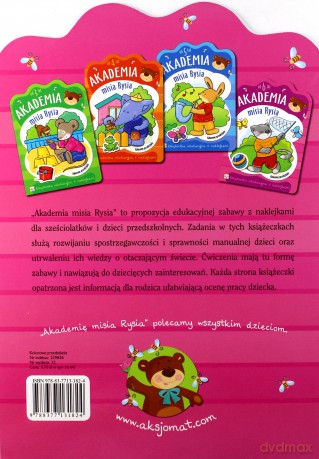 Akademia misia Rysia od 6 lat [KSIĄŻKA]