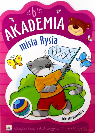 Akademia misia Rysia od 6 lat [KSIĄŻKA]