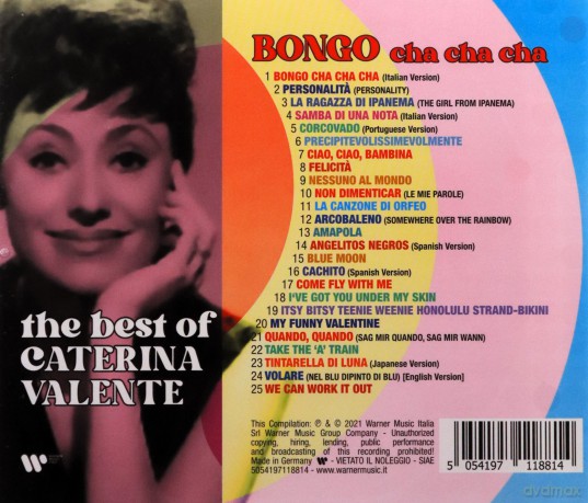 Caterina Valente: Bongo Cha Cha Cha - The Best Of Caterina Valente [CD]