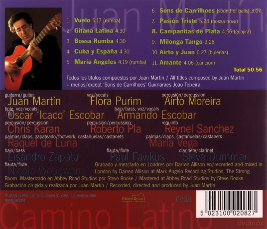 Juan Martin: Camino Latino [CD]