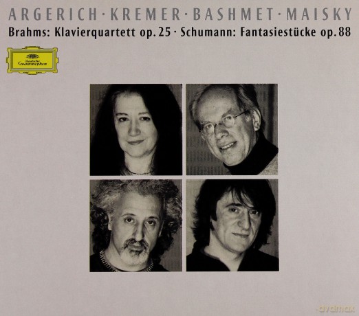 Argerich Maisky: Brahms Quartet For Piano [CD]