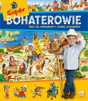 Album z naklejkami - Superbohaterowie  [KSIĄŻKA]