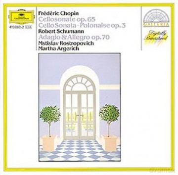 Martha Argerich Rostropovich: Chopin:Pno Son Op.65 + [CD]