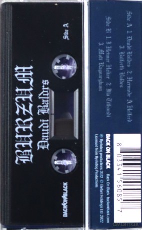Burzum: Daudi Baldrs [KASETA]
