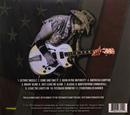 Ted Nugent: Detroit Muscle [CD]