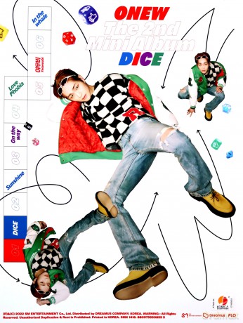 Onew: Dice (Random Cover) (Photo Book Version) [CD]