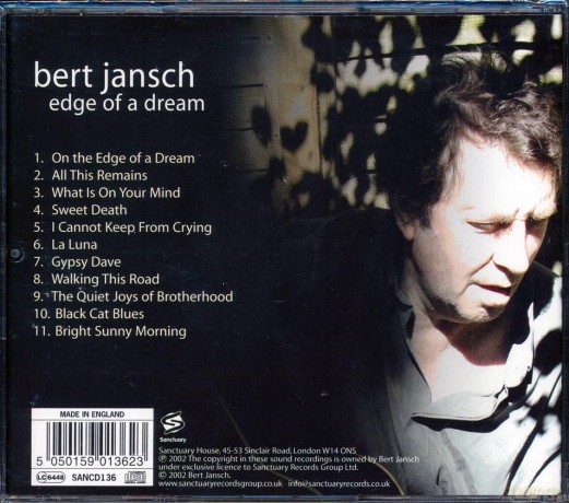Bert Jansch: Edge of a Dream [CD]