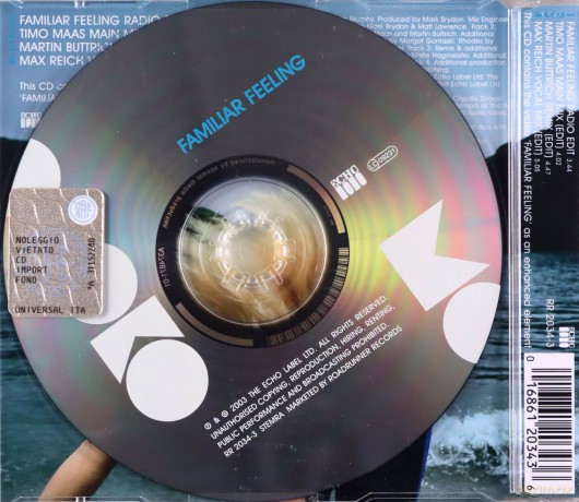 Moloko: Familiar Feeling [CD]
