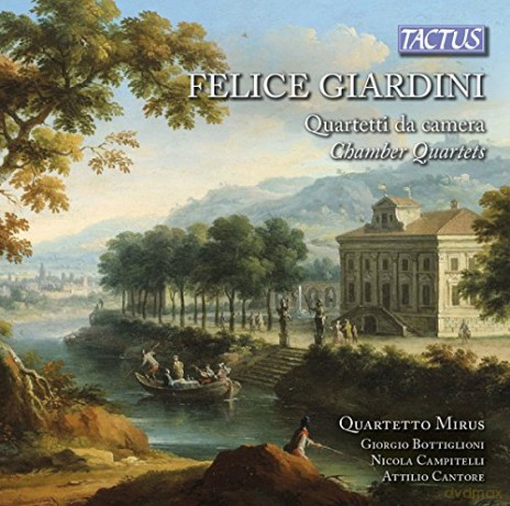 Quartetto Mirus: Felice Giardini: Chamber Quartets [CD]