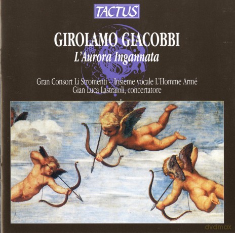 G. Giacobbi: Girolamo Giacobbi: l'aurora Ingannata [CD]