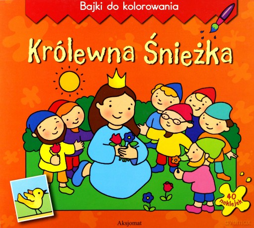 Bajki do kolorowania - Królewna Śnieżka [KSIĄŻKA]